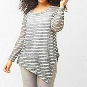 NWT lane Bryant metallic sweater 26/28